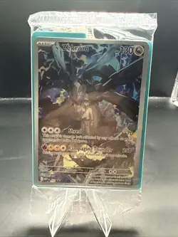 Pokemon TCG N’s Zekrom 031 Black Star Promo Card Sealed Near Mint - Image 2