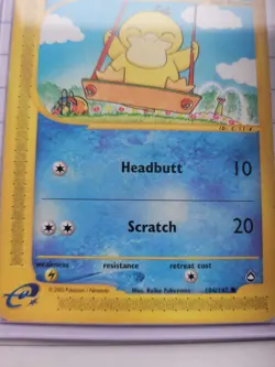Pokemon TCG Psyduck Aquapolis Card 104/147 - Image 4