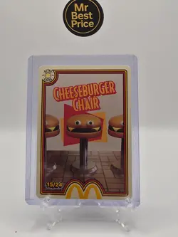Mcdonalds 2026 Cards 10/24 Retro Unredeemed Cheeseburger Chair TCG - Image 1