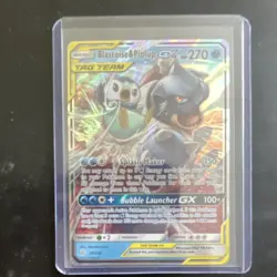 Pokemon Blastoise & Piplup GX TAG TEAM Holo Card Lot (2 Cards, English) - Image 5