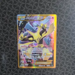 Alakazam EX Fates Collide 125/124 Full Art Holo Secret Rare Pokemon TCG Card - Image 1