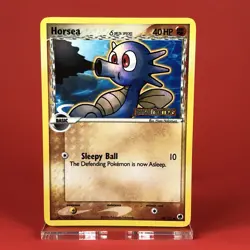 2006 | Pokemon TCG (HORSEA 50/101 LP+ | REVERSE HOLO) Card EX Dragon Frontiers - Image 1