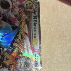 Pokemon TCG M Blastoise EX Mega XY 30/146 Ultra Rare Holo Card English - Image 3