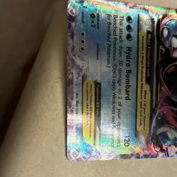 Pokemon TCG M Blastoise EX Mega XY 30/146 Ultra Rare Holo Card English - Image 4