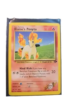 🚀Pokemon Blaine's Lot, Set Of 5 Vintage 1999 Cards. Near Mint 🚀 - Image 2