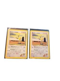 🚀Pokemon Blaine's Lot, Set Of 5 Vintage 1999 Cards. Near Mint 🚀 - Image 5