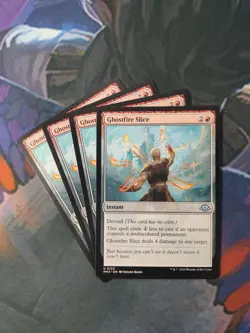 Ghostfire Slice x 4 | 7% Off 2+ | MH3 | NM | MTG - Image 1
