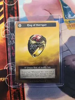 Sorcery Contested Realm Arthurian Legends - Ring of Morrigan - Nonfoil Unique - Image 1