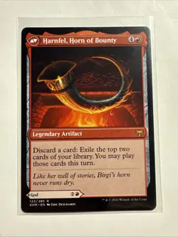 MTG: Birgi, God Of Storytelling/Harnfel, Horn Of Bounty Kaldheim - Image 2