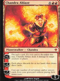 Zendikar #120 Chandra Ablaze - Image 1