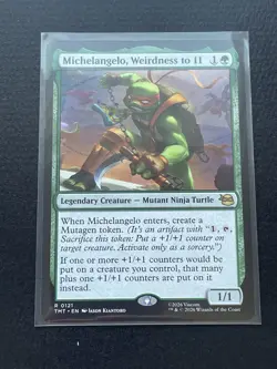 MTG Michelangelo, Weirdness to 11 #0121 - Teenage Mutant Ninja Turtles - TMNT - Image 1