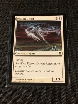 Magic the Gathering Darksteel Pteron Ghost - Image 1