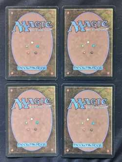 4 x Pyroclasm #214 - Ice Age Playset Magic The Gathering LP/NM See Pics - Image 2