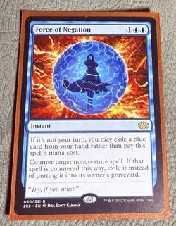 Force Of Negation Double Masters Magic The Gathering - Image 1