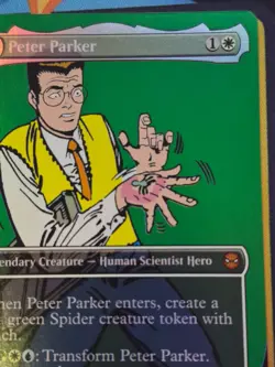 Peter Parker / Amazing Spider-Man M 0233 Borderless Foil | Magic The Gathering - Image 3