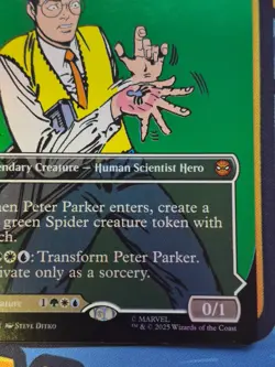 Peter Parker / Amazing Spider-Man M 0233 Borderless Foil | Magic The Gathering - Image 4