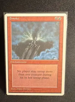 MTG - Smoke - 4th Ed. - Regular - Rare - LP - EN - Image 1