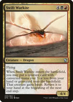 MTG Foil - Swift Warkite - 233 / LP / English - Image 1