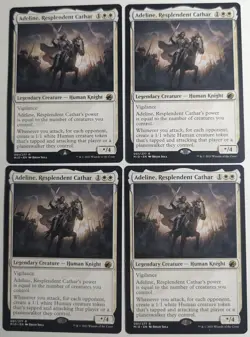 Adeline, Resplendent Cathar x1 Innistrad: Midnight Hunt MTG LP/NM - Image 3