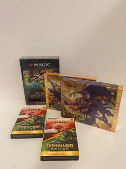 x1 Modern Horizons 2 Collector Booster x2 Dominaria United Collector MTG Bundle - Image 1