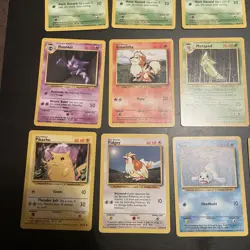 Lot Of 70+ Pokemon Base Set Non-Holo Pikachu Yellow Cheeks Trainers And Energy - Image 2
