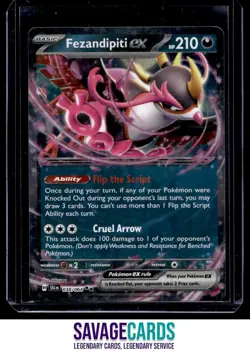 2024 Pokemon Scarlet & Violet Series - Shrouded Fable Fezandipiti ex #038/064 - Image 1