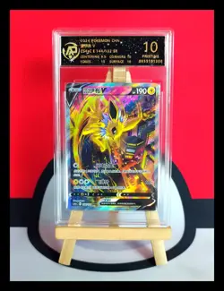 2024 Pokemon Cards CHN. Jolteon V 144/132 SR RPA 10 (SAME AS PSA 10) - Image 1