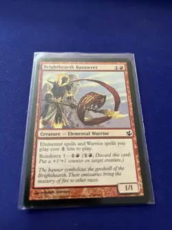 MTG Brighthearth Banneret – Morningtide Card # 88 - Image 1