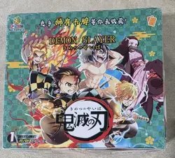 Demon Slayer Kimetsu no Yaiba Anime Trading Cards DZ Cards #2 Green Booster Box - Image 1
