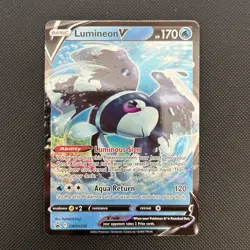 Lumineon V SWSH250 - SWSH Black Star Promo - Pokemon Card - Image 2