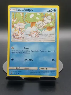 Alolan Vulpix 30/156 SM - Ultra Prism LP Pokemon Card TCG - Image 1