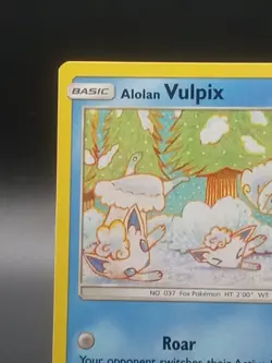 Alolan Vulpix 30/156 SM - Ultra Prism LP Pokemon Card TCG - Image 2