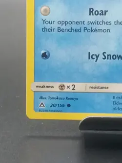 Alolan Vulpix 30/156 SM - Ultra Prism LP Pokemon Card TCG - Image 4