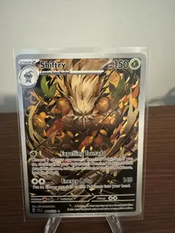 Pokemon TCG Shiftry 163/162 Rare Temporal Forces Illustration Card - Image 1