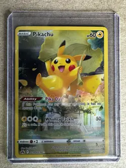 Pikachu GG30/GG70 Crown Zenith Galarian Gallery Holo Pokemon Card NM - Image 3