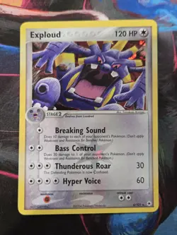 Pokemon Card - Exploud Hidden Legends 6/101 Reverse Holo Rare Near Mint - Image 1