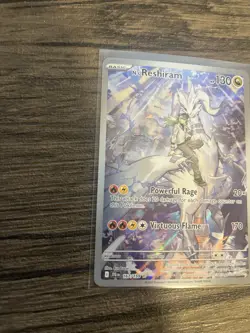 Pokemon TCG N's Reshiram Holo Card 167/159 Sv09: Journey Together Illustration - Image 3