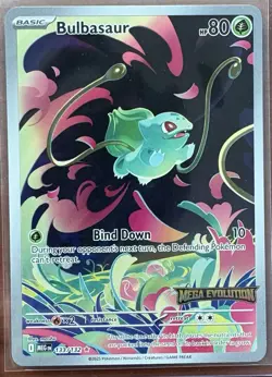 Bulbasaur - (Mega Evolution Stamped) 133/132 Miscellaneous Cards & Products Holo - Image 1