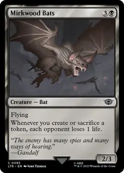 Mirkwood Bats LOTR Tales of Middle-Earth NM/M MTG - Image 1