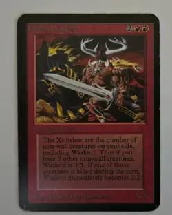 MTG ALPHA - Keldon Warlord LP - Image 1