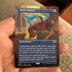 Mystic Remora (Borderless) Dominaria Remastered Regular - Image 1