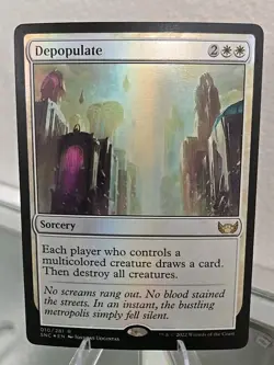 Depopulate MTG Streets of New Capenna Foil - Image 1