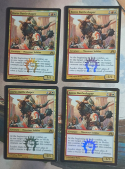 Boros Battleshaper x4 Foil Dragon's Maze MTG Magic the Gathering - Image 1