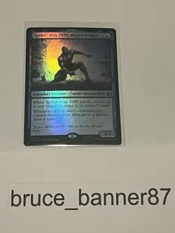 Spider-Man 2099, Miguel O'Hara Foil Mythic Rare Spider-Man: Eternal-Legal - Image 1