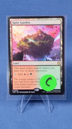 NM Spire Garden, MTG, TMNT Commander, Magic the Gathering, C - Image 3