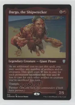Etched Foil - Dargo the Shipwrecker Foil Magic: Commander Legends CMR #572 - Image 1