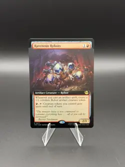 MTG TMT - Ravenous Robots (Extended Art Foil) 0271 - Rare - Image 1