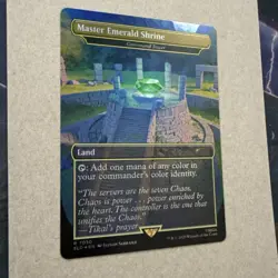 Master Emerald Shrine - Command Tower (7030) (Rainbow Foil) Secret Lair Drop... - Image 2