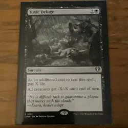 Magic: The Gathering Toxic Deluge Commander Masters Rare Black #191 EN Regular - Image 1