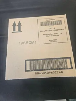 2018 Magic the Gathering MTG Commander SET OF 4 Factory Sealed Decks - ENGLISH - Image 1